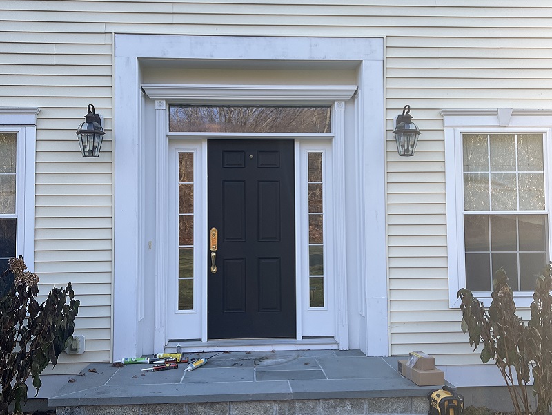 New front door needed